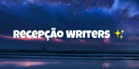 Imagem do grupo de WhatsApp Recepção Writers Club