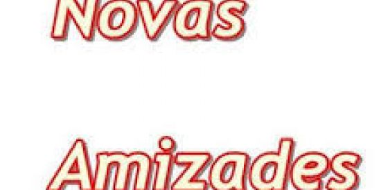 Imagem do grupo de WhatsApp Novas amizades
