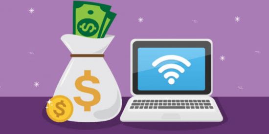 Imagem do grupo de WhatsApp Ganhe dinheiro na internet