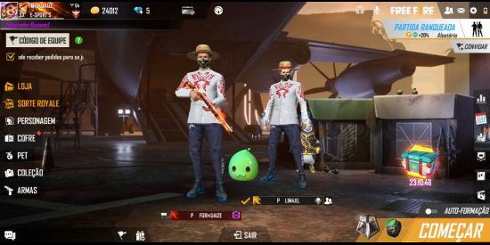 Imagem do grupo de WhatsApp FREEFIRE