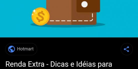 Imagem do grupo de WhatsApp Renda extra