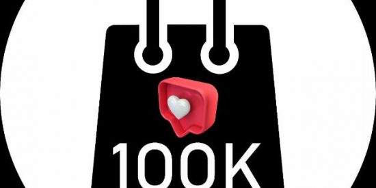 Imagem do grupo de WhatsApp 100K INSTASHOP