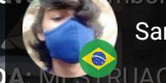 Imagem do grupo de WhatsApp FC do Sandro máscara azul