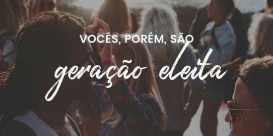 Imagem do grupo de WhatsApp Geração Eleita🔥❤️🙌🏼