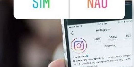 Imagem do grupo de WhatsApp ENQUETES INSTAGRAM