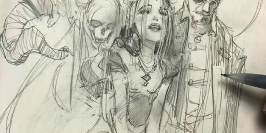 Imagem do grupo de WhatsApp DESENHISTAS E ESCRITORES