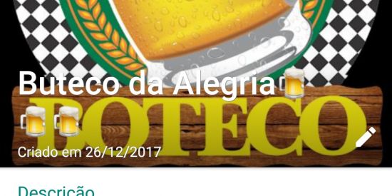 Imagem do grupo de WhatsApp Buteco da Alegria🍺🍺🍺