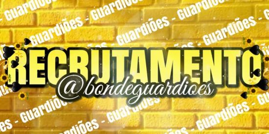 Imagem do grupo de WhatsApp Recrutamento bondeguardioes