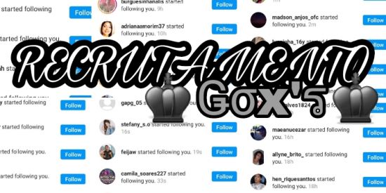 Imagem do grupo de WhatsApp RECRUTAMENTO ♚Ǥσx'ร♚