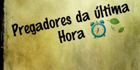 Imagem do grupo de WhatsApp Pregadores da última hora