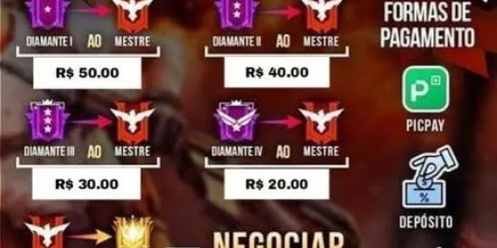 Imagem do grupo de WhatsApp Upar conta FF SEGURO ✅