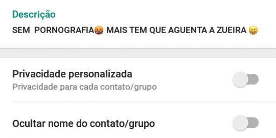 Imagem do grupo de WhatsApp Fogo no parquinho