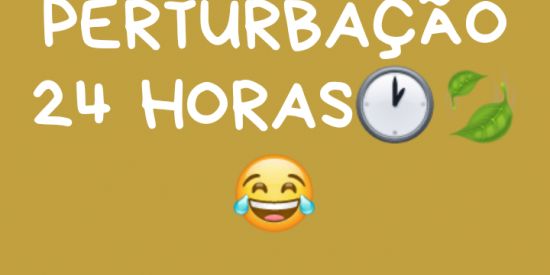 Imagem do grupo de WhatsApp PERTURBAÇÃO 24 HORAS