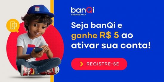 Imagem do grupo de WhatsApp GANHE R$ 5 no banQui✔️