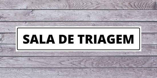 Imagem do grupo de WhatsApp Sala de triagem cristão