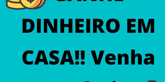 Imagem do grupo de WhatsApp Como ganhar dinheiro em casa