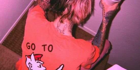 Imagem do grupo de WhatsApp Lil Peep⛓️📓