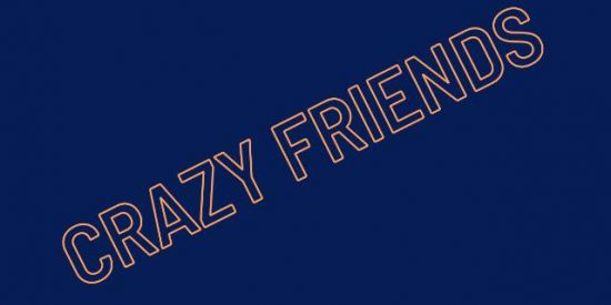 Imagem do grupo de WhatsApp "Crazy Friends"