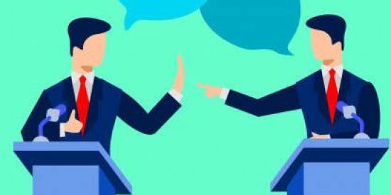 Imagem do grupo de WhatsApp Debate dialético.