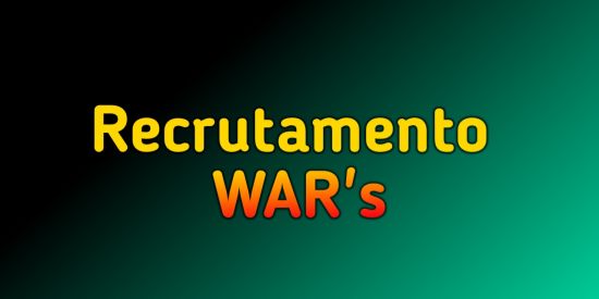 Imagem do grupo de WhatsApp RECRUTAMENTO WAR's TEAM Free fire