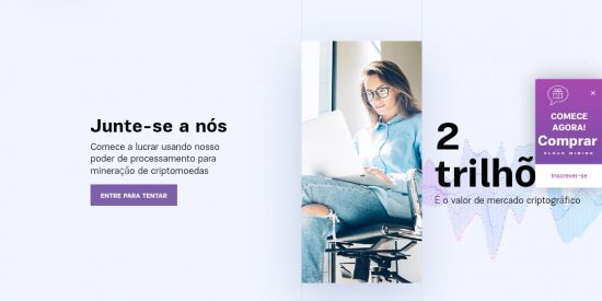 Imagem do grupo de WhatsApp Ative hash -Mineraçao em Nuvem