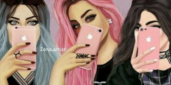 Imagem do grupo de WhatsApp Amigas