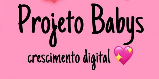 Imagem do grupo de WhatsApp projeto babys 💖