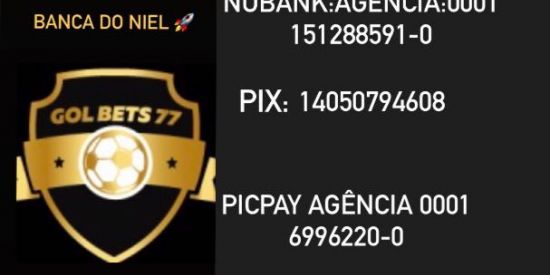 Imagem do grupo de WhatsApp Banca Do Niel ⚽️✅💸