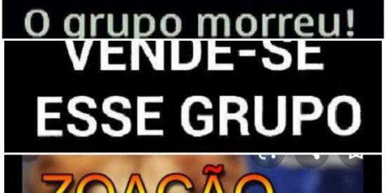 Imagem do grupo de WhatsApp Zoação  pesada