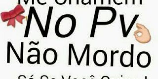 Imagem do grupo de WhatsApp Chama no PV💭💖