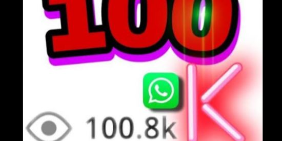 Imagem do grupo de WhatsApp Recrutamento 100K