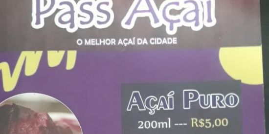 Imagem do grupo de WhatsApp Açaí (oreia)