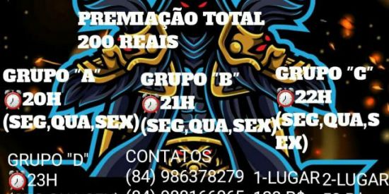 Imagem do grupo de WhatsApp CAMP SEMANAL