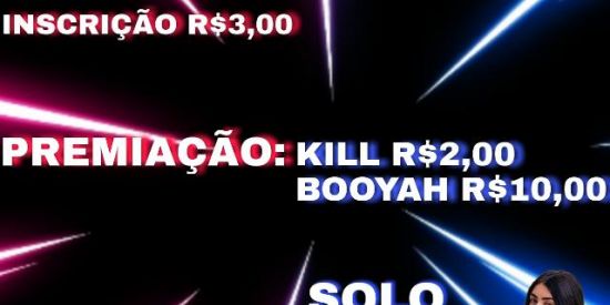 Imagem do grupo de WhatsApp INSCRIÇÕES SOLO POR KILL🔥