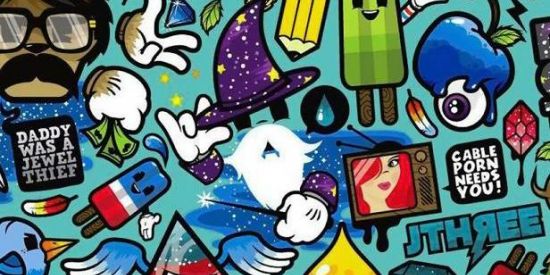 Imagem do grupo de WhatsApp Stickers 👾