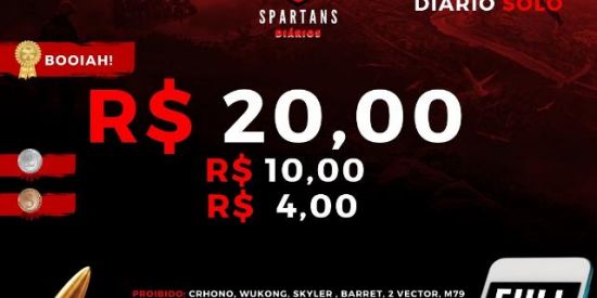 Imagem do grupo de WhatsApp DIÁRIO SOLO SPARTAN |⚔️