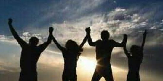 Imagem do grupo de WhatsApp Os parça