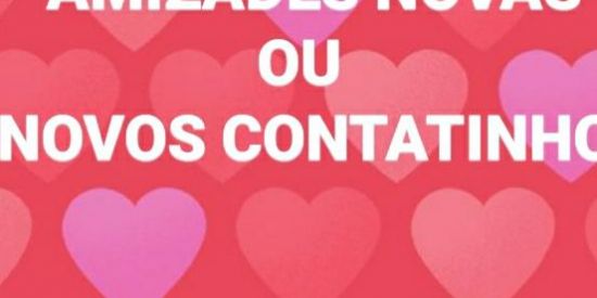 Imagem do grupo de WhatsApp Novas amizades ou contatinhos🍃