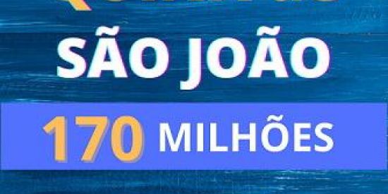 Imagem do grupo de WhatsApp Bolão Quina de São João