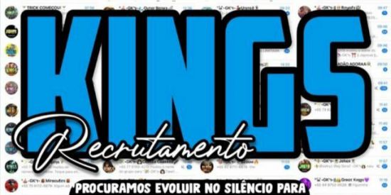 Imagem do grupo de WhatsApp RECRUTAMENTO •GK'ร•