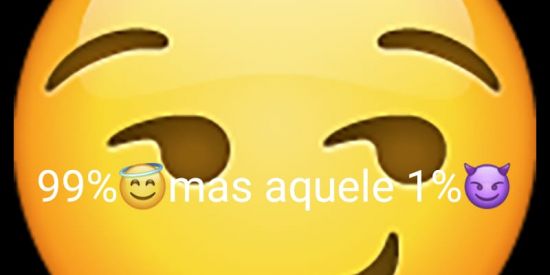 Imagem do grupo de WhatsApp 99% mas aquele 1%