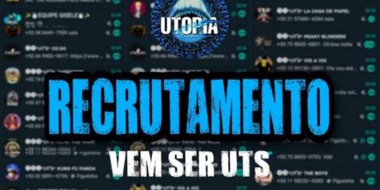 Imagem do grupo de WhatsApp Chuva de seguidores Instagram