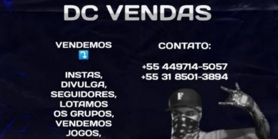 Imagem do grupo de WhatsApp DC VENDAS