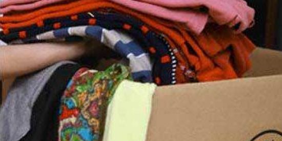 Imagem do grupo de WhatsApp Doações de roupas de VR