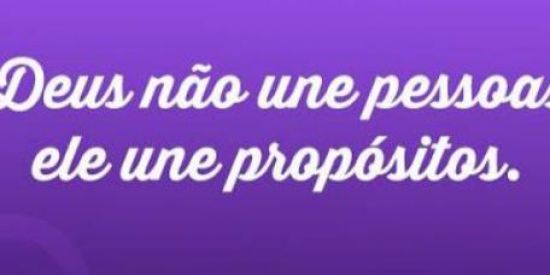 Imagem do grupo de WhatsApp ❤️Deus unindo propósito ❤️