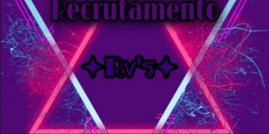 Imagem do grupo de WhatsApp RECRUTAMENTO ✦Rѵ'ร✦