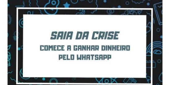 Imagem do grupo de WhatsApp Trabalhe em casa pelo 📱