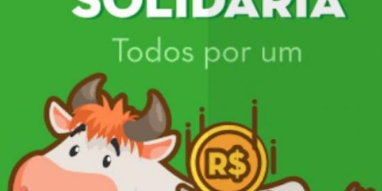 Imagem do grupo de WhatsApp Vaquinha online