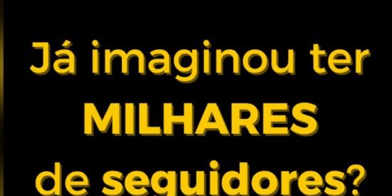 Imagem do grupo de WhatsApp Seguidores no Instagram