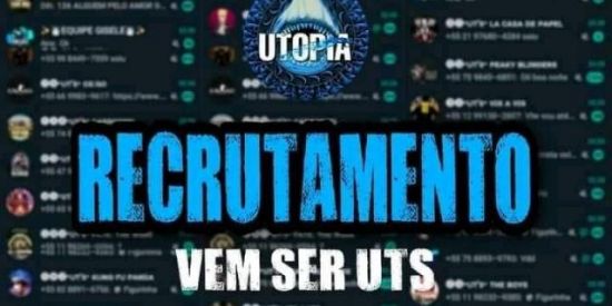Imagem do grupo de WhatsApp Recrutamento Uts 🔥